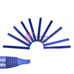 Plasa pentru protectie pensule de Make Up, 5 bucati art PR006 Albastra